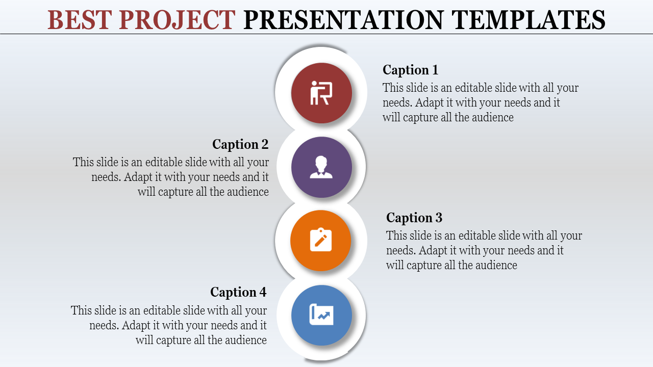 Try Our Best Project Presentation Templates Design